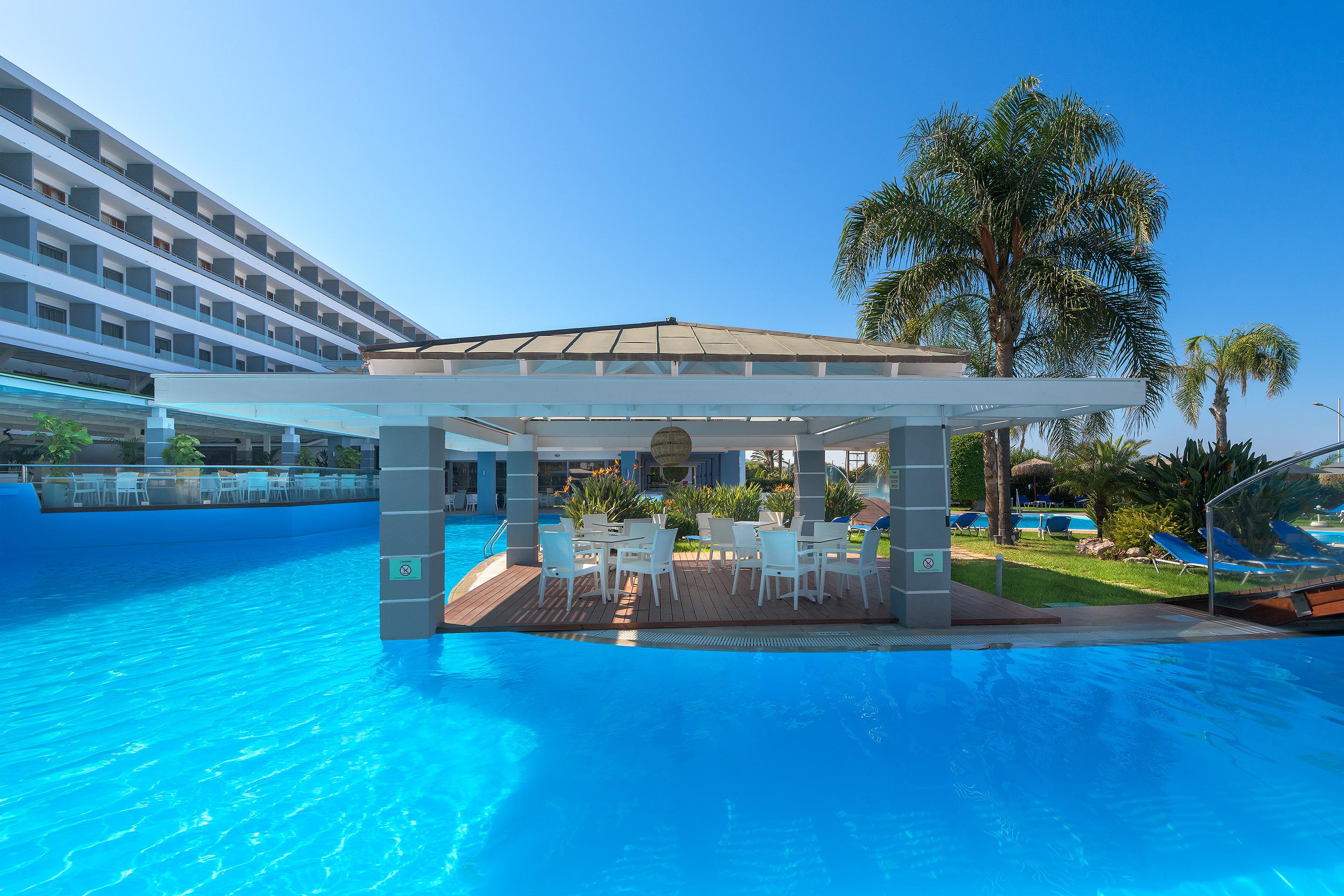 Oceanis Beach Hotel Ixia (Rhodes) Exterior foto