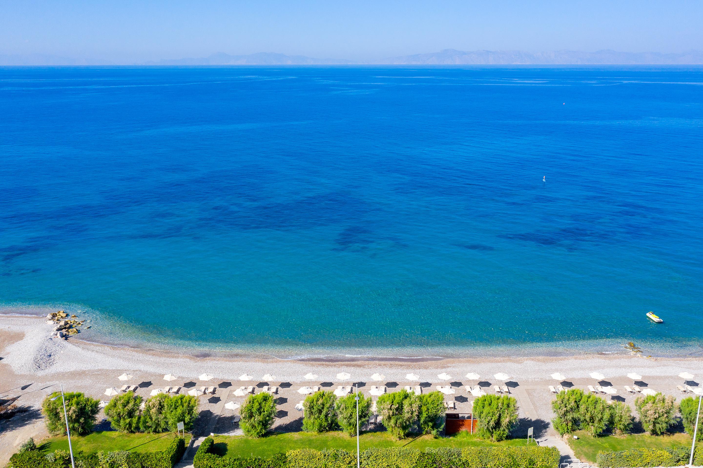 Oceanis Beach Hotel Ixia (Rhodes) Exterior foto