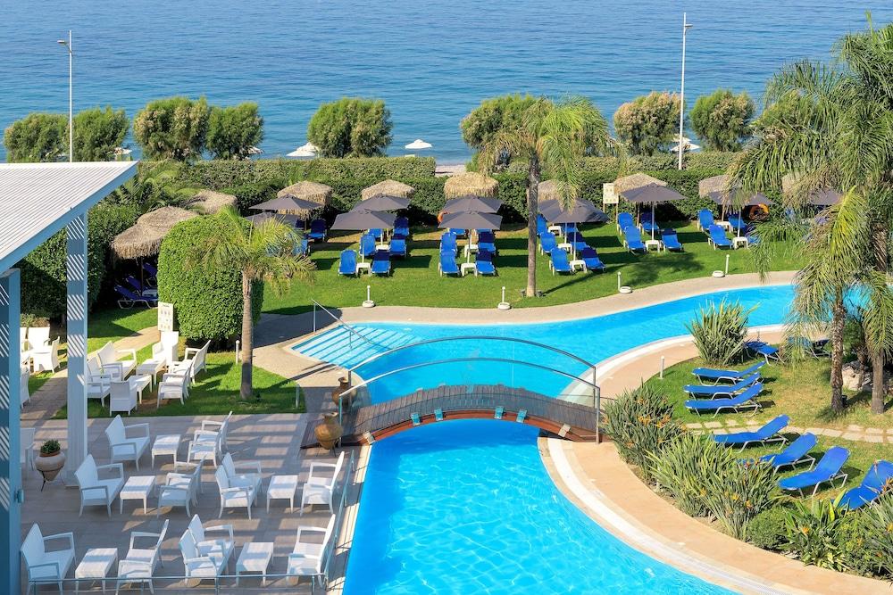 Oceanis Beach Hotel Ixia (Rhodes) Exterior foto