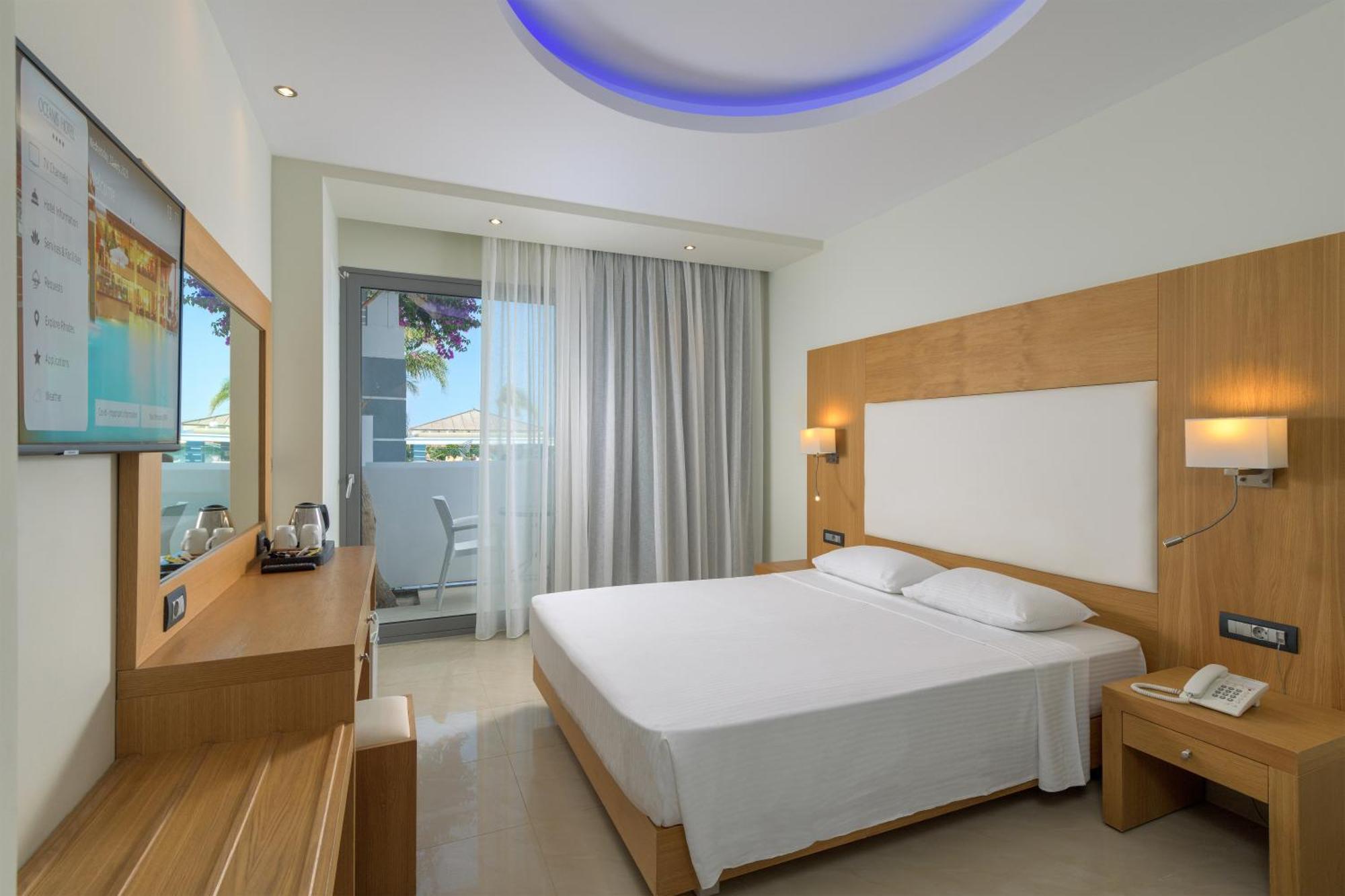 Oceanis Beach Hotel Ixia (Rhodes) Exterior foto