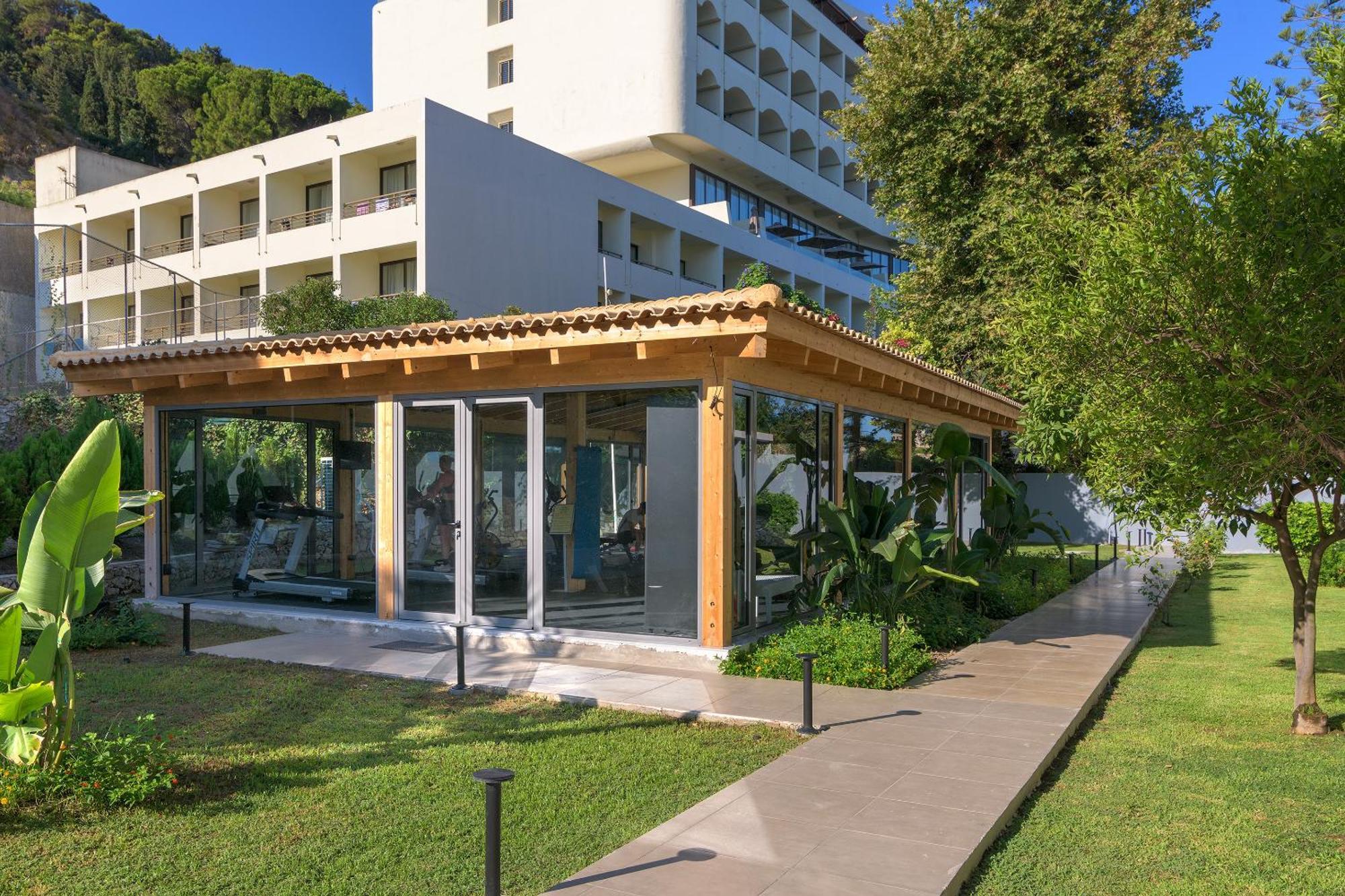Oceanis Beach Hotel Ixia (Rhodes) Exterior foto