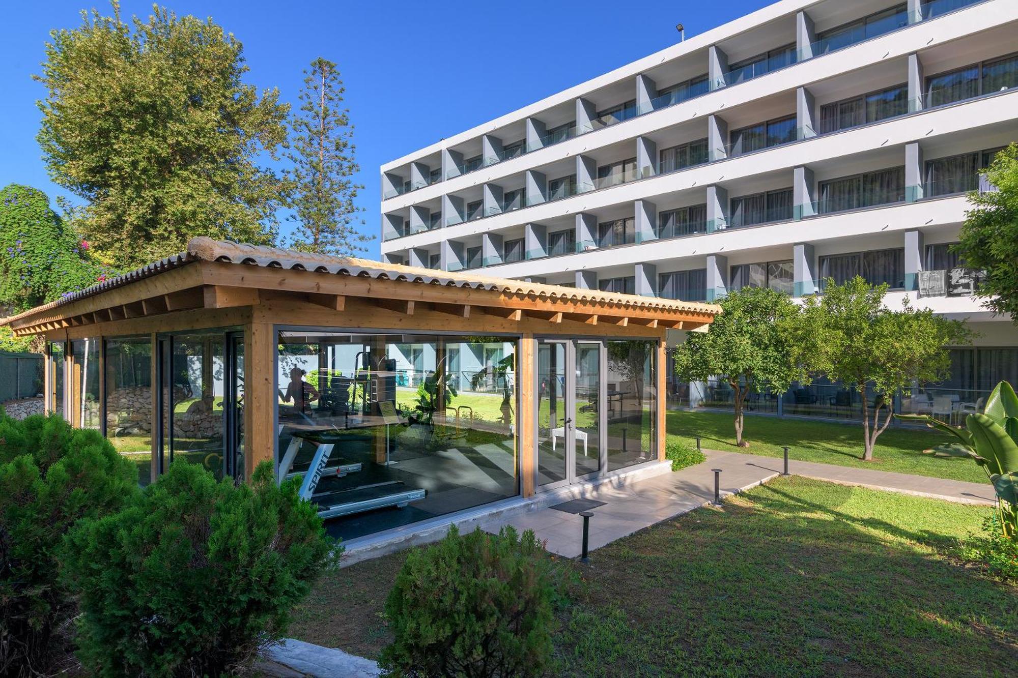 Oceanis Beach Hotel Ixia (Rhodes) Exterior foto